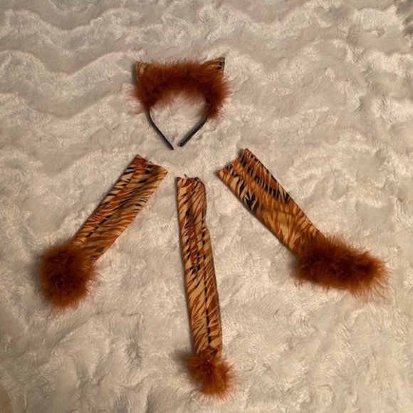 Dansco Dance Costume Tiger Girls Size MC Halloween - Picture 8 of 10